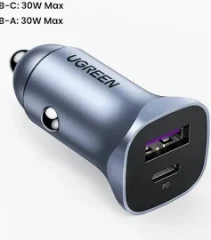 Cargador de Auto Nexode 30W USB-C PD