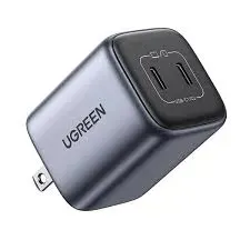 Cargador Nexode 45W Dual USB-C GaN