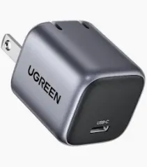 Cargador 20W USB-C PD (Negro)