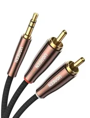 Cable Audio Jack 3.5mm a 2 RCA (2m)