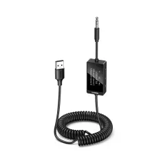 Receptor/Transmisor Bluetooth 5.0 (2-en-1)