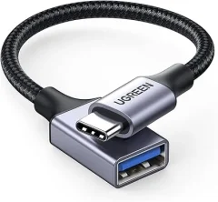 Adaptador USB-C Hembra a USB-C Macho (L)