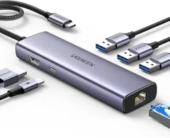 Hub USB-C 6 en 1 con Ethernet Gigabit