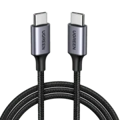 Cable USB-C a USB-C 60W PD Trenzado (1m)