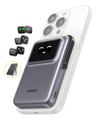 Power Bank Magnética 10000mAh (Gris)