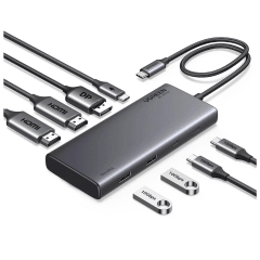 Revodok Hub 108 USB-C 8-en-1 4K@60Hz