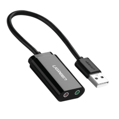 Adaptador de Audio Externo USB Stereo