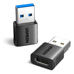 Adaptador USB-A a USB-C Hembra (Gen 2)