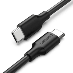 Cable USB-C a USB-C PD (3m) Negro