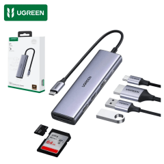 Hub USB-C 6-en-1 con Ethernet Gigabit 20956a
