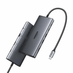 Hub Revodok 11-en-1 Dual HDMI 4K@60Hz