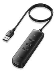 Hub USB 3.0 de 4 Puertos con Cable Largo