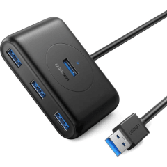 Hub USB 3.0 4 Puertos Slim (5Gbps)