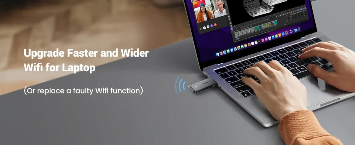 Adaptador USB Wi-Fi AC1300 Doble Banda1