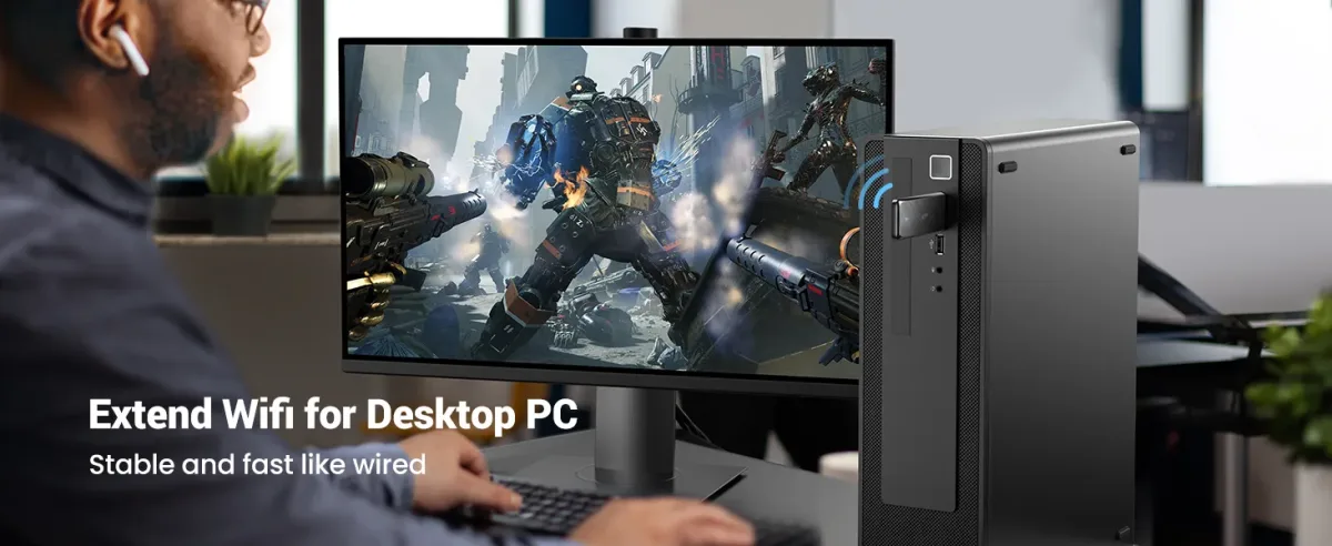 Adaptador USB Wi-Fi AC1300 Doble Banda2