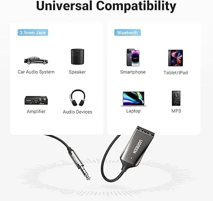 Adaptador Receptor Audio Bluetooth Auxiliar1