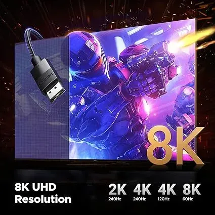Cable DisplayPort 1.4 8K@60Hz (2m)1