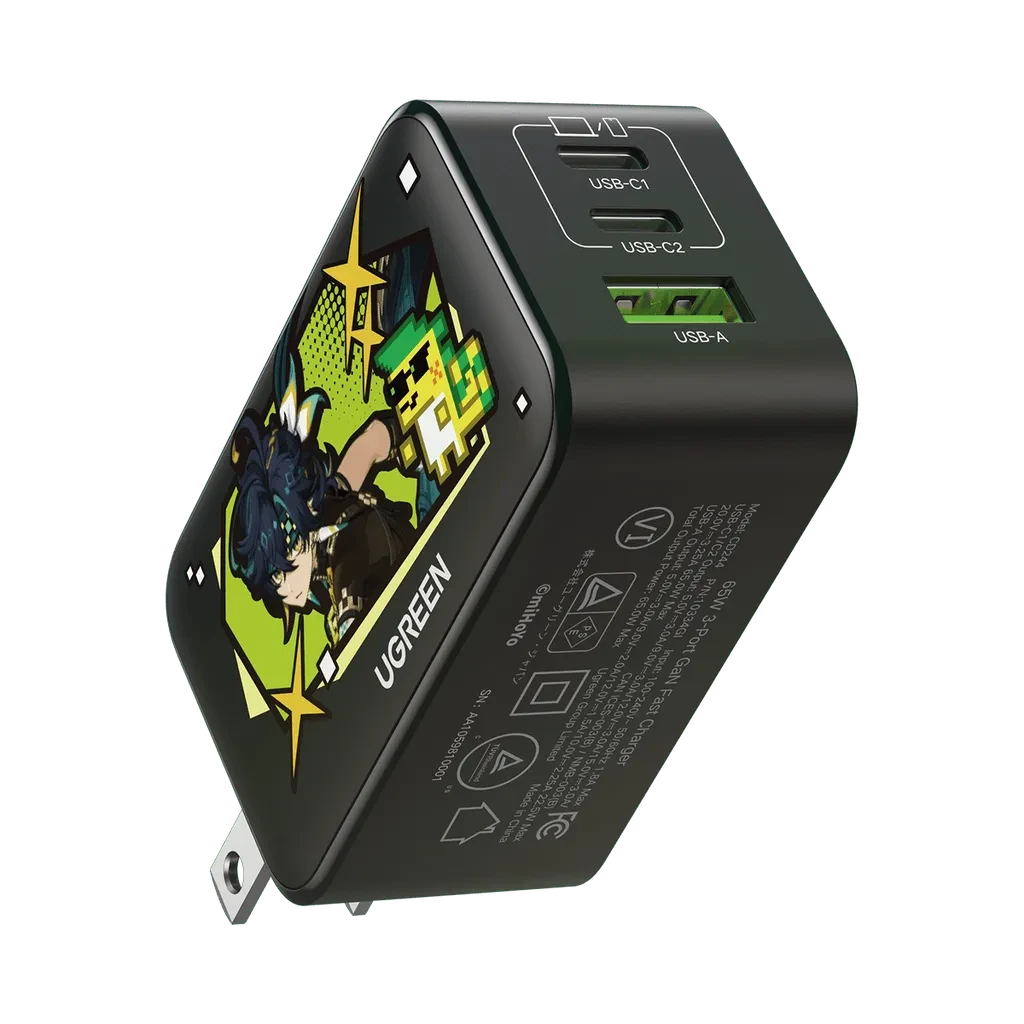 Cargador Nexode 65W GaN (Genshin Impact Edition)1