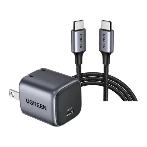 Set Cargador 30W + Cable USB-C (1m)1