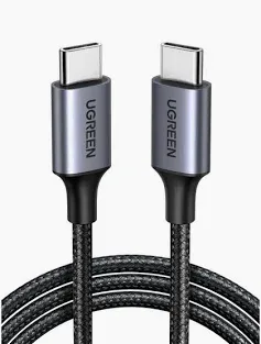 Cable USB-C a USB-C 60W Trenzado (1m) Plomo1