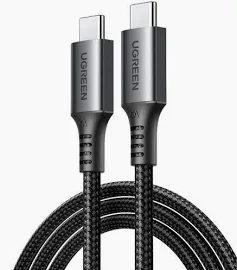 Cable USB-C a USB-C 60W (1m) Negro1