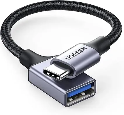 Adaptador USB-C Hembra a USB-C Macho (L)2