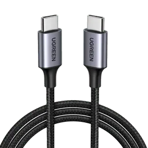 Cable USB-C a USB-C 60W PD Trenzado (1m)5