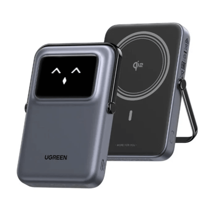 Power Bank 10000mAh Qi2 Magnética (Gris)1