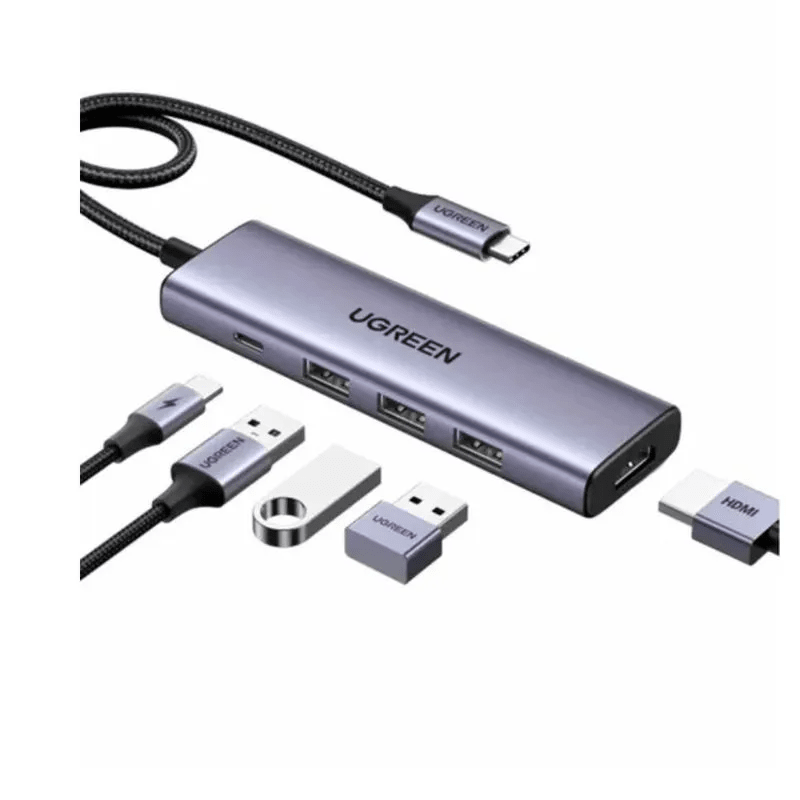 Hub USB-C 5-en-1 4K con PD 100W1