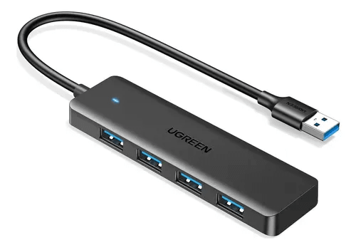 Hub USB-A 3.0 de 4 Puertos Ultra Slim1