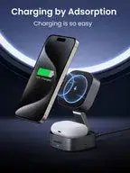 Cargador Magnético 2 en 1 Plegable 15W3