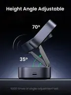 Cargador Magnético 2 en 1 Plegable 15W4