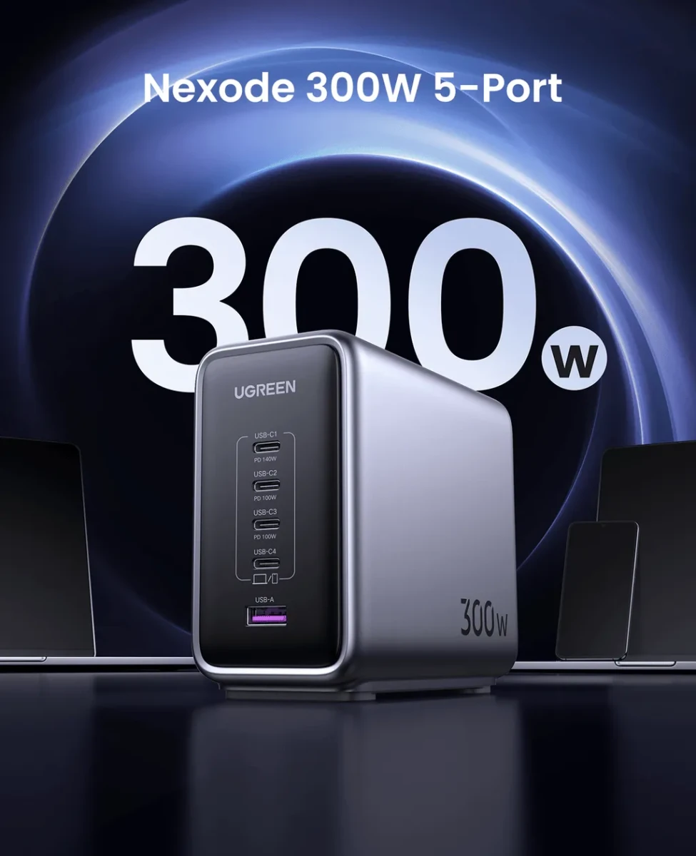 Cargador Nexode 300W Desktop (5 Puertos)2