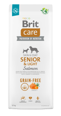 BRIT CARE SENIOR & LIGHT SALMON GRAIN FREE1