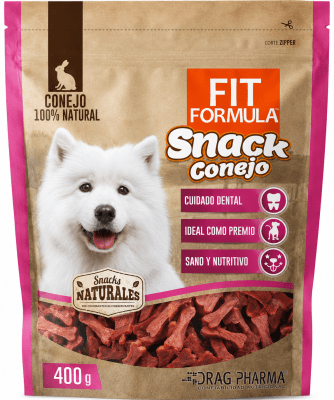 SNACK NATURAL FIT FORMULA CONEJO 400 G1