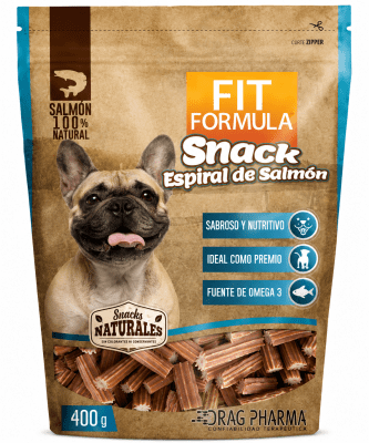 SNACK NATURAL FIT FORMULA ESPIRALES DE SALMÓN 400 G1