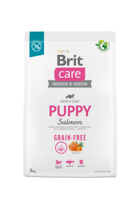 BRIT CARE PUPPY SALMON GRAIN FREE1