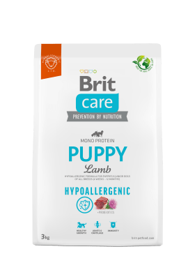 BRIT CARE PUPPY LAMB HYPOALLERGENIC (CORDERO)2