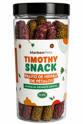 TIMOTHY SNACK PALITO DE HIERBA DE PETALOS 18 UNIDADES1