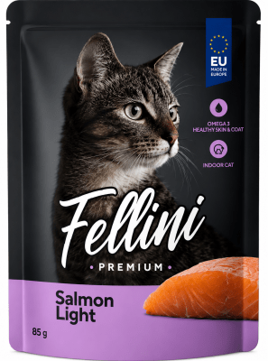 SACHET FELLINI SALMON LIGHT 85 G1