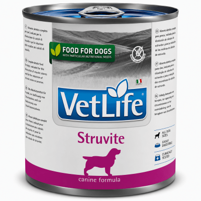 VETLIFE LATA CANINO STRUVITE 300G1