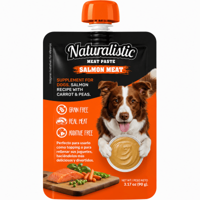 NATURALISTIC MEAT PASTE SALMON 90G1