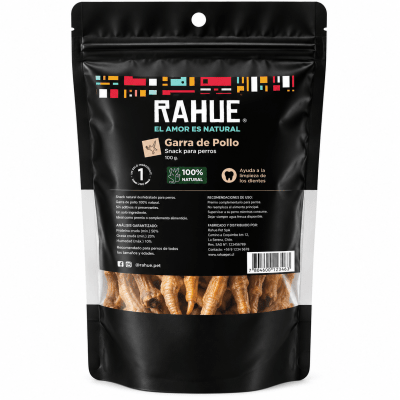 SNACK RAHUE GARRAS DE POLLO 65 G1