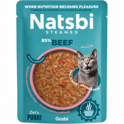 NATSBI CAT STEAMED BEEF 80 GR (TERNERA)1