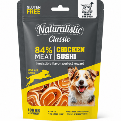 NATURALISTIC CLASSIC CHICKEN SUSHI 100 GR1