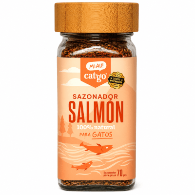 CATGO SAZONADOR GATO  SALMON 70 GR1