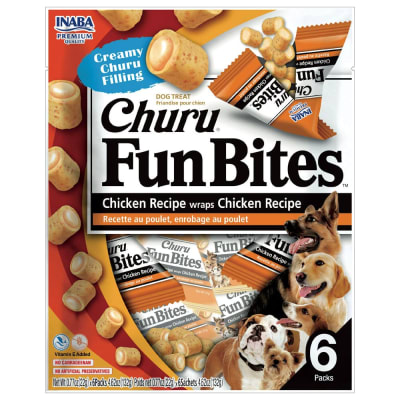 CHURU FUN BITES PERRO CHICKEN WRAPS CHICKEN RECIPE 6 PACKS1