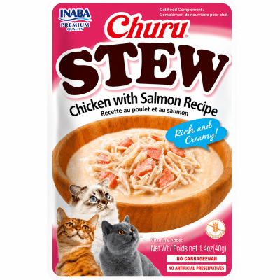 CHURU STEW POLLO CON SALMON 40 GR1