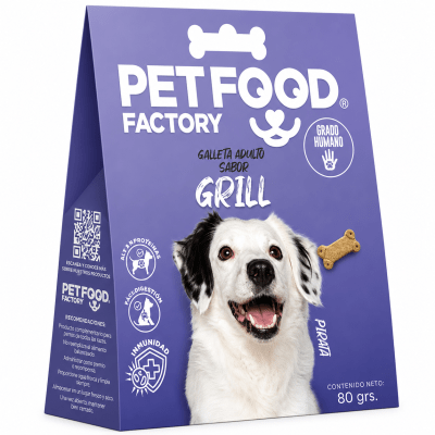 GALLETA PETFOOD GRILL 80G1