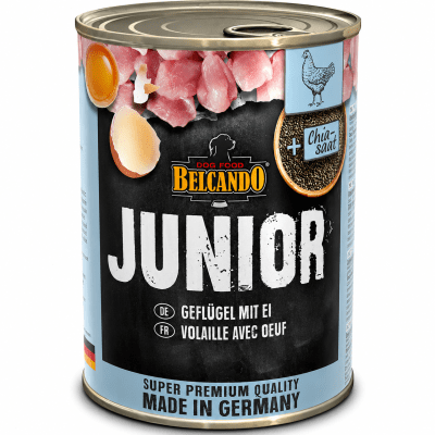 LATA BELCANDO PERRO JUNIOR POLLO 800 GR1